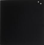 Glassboard black 45x45cm