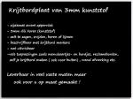 Zwarte krijtbordplaat kunststof A5 148x210mm - 5 stuks