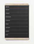 NAGA magnetische weekplanner 40x60cm krijt